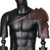 Plášť Kožený Postroj Dvojitý Ramenní PU Ramenní Zbroj Chránič Ramene Postroj Pirátské Cosplay