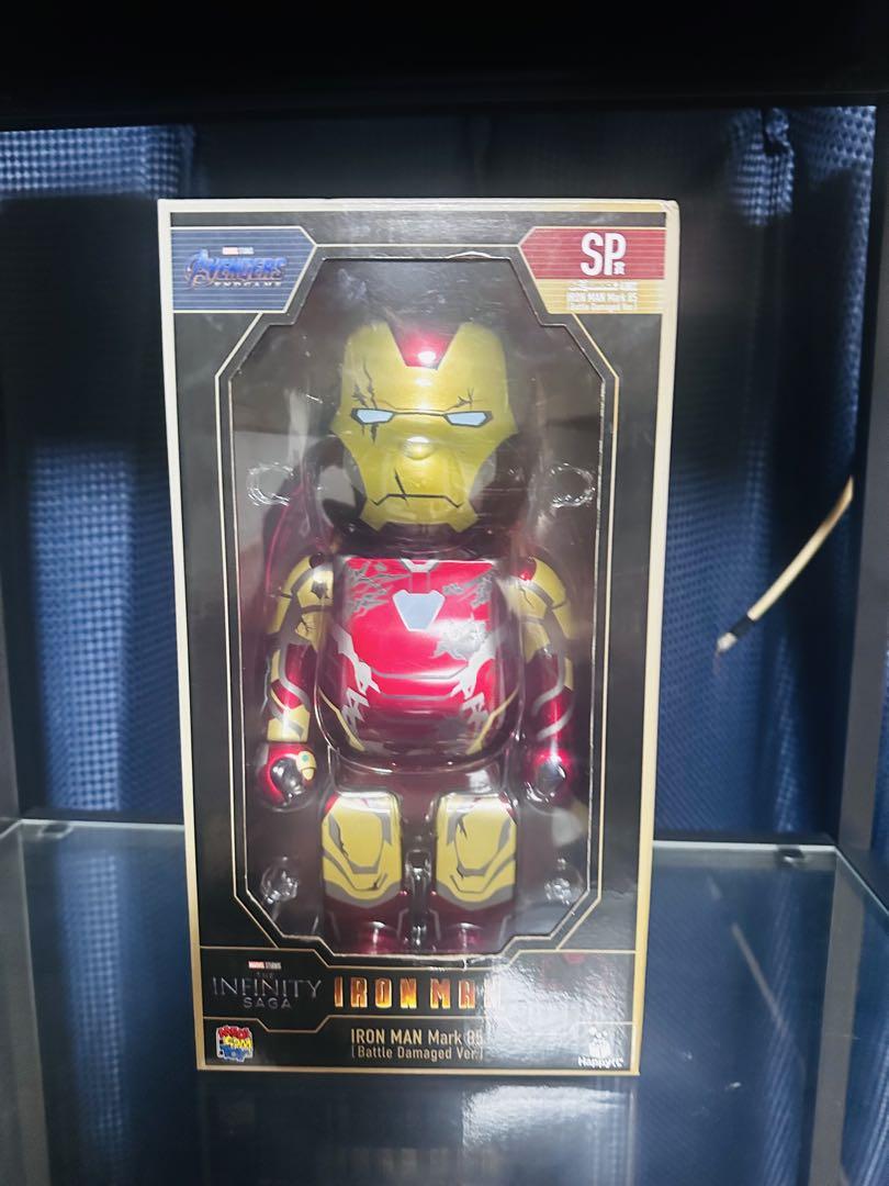 

[USED] BE@RBRICK SP Prize: 400% Iron Man Mark 85 Battle Damage Ver.