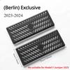 For Tesla Model 3 Y 20212024 Berlin Under Seat Rear Air Vent Protect Cover Anti-block Backseat Outlet Grille Protect Accessories