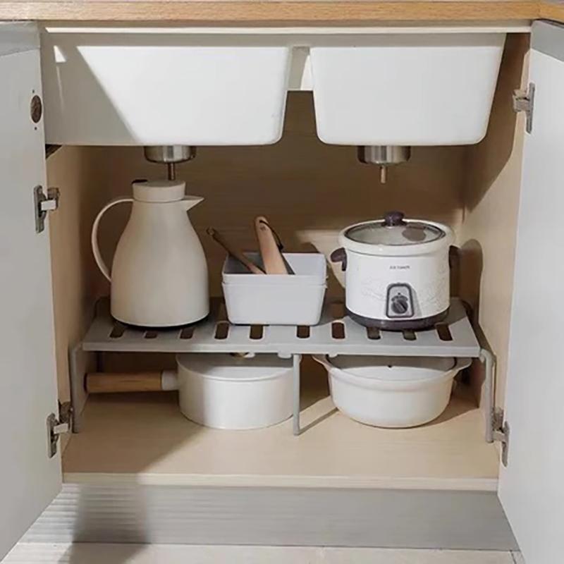 Scaffale Estraibile Multiuso per Cucina e Casa con Design Forato per Drenaggio e Prevenzione delle Macchie