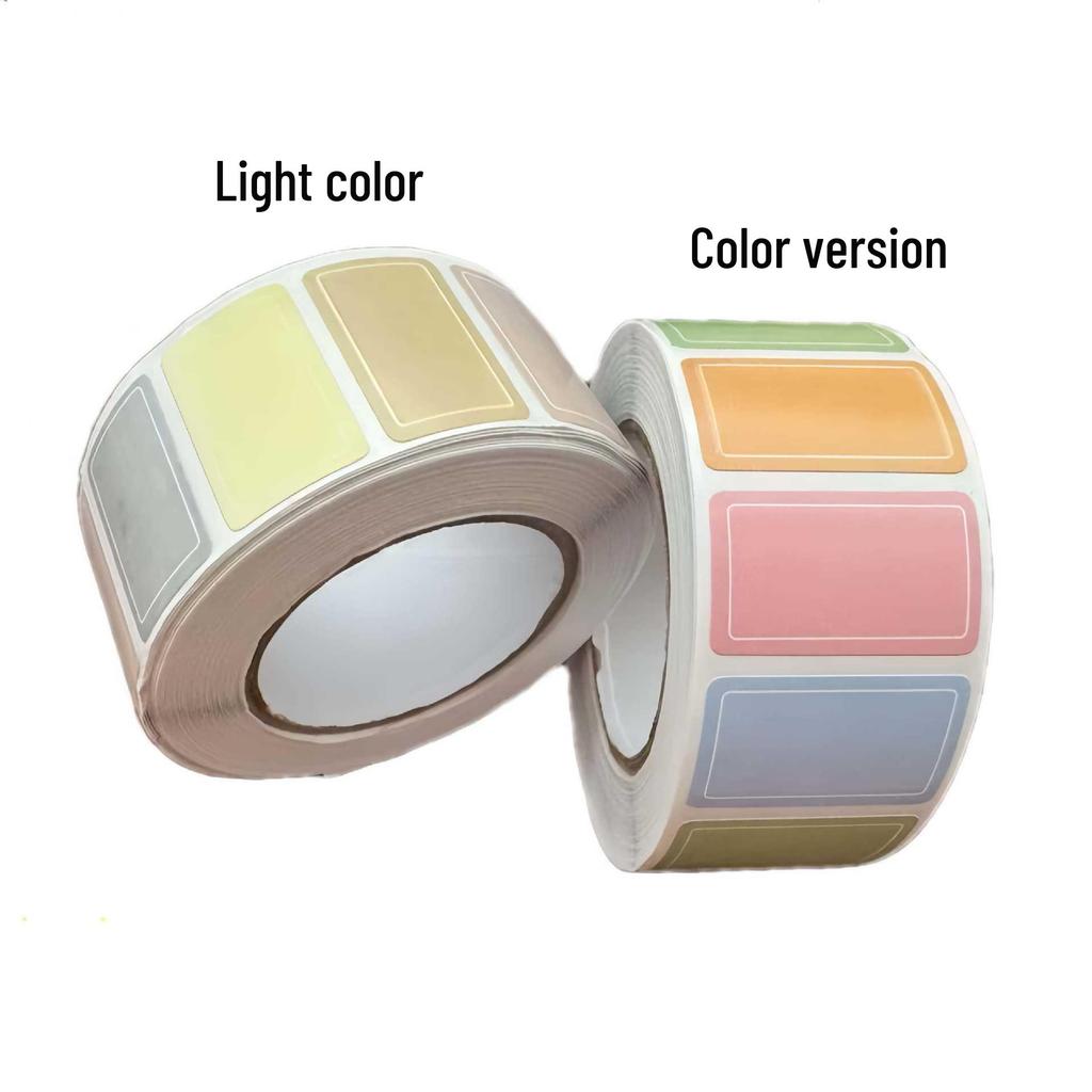 Waterproof Self-Adhesive Name and Memo Roll Stickers for Office Use