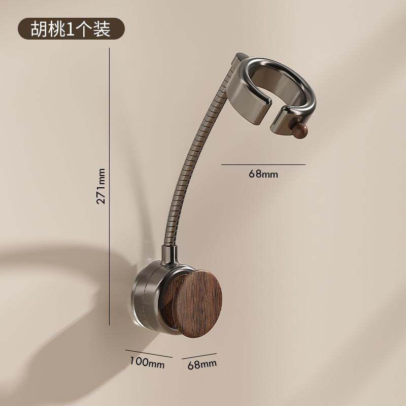 

Suction Cup Hair Dryer Stand Home Storage Creative Lazy Person Rotatable Rack Bathroom Non-perforated Hair Dryer Storage Rack