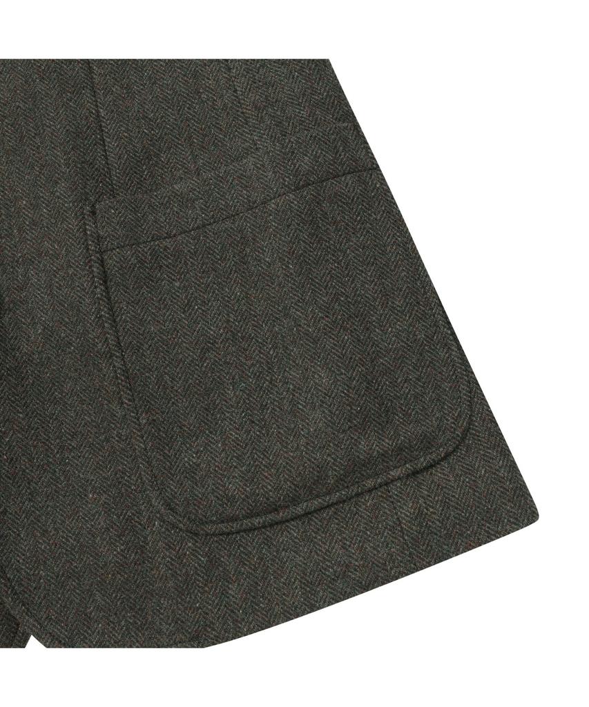 BRENTWOOD [Hunting Jacket] Wool Blended Herringbone Hunting Jacket Brjcw25453Khx