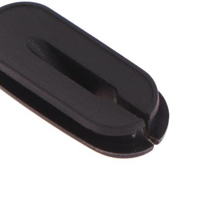 Tapón de desviador de bicicleta Tope de cable de freno de cuadro de carbono Tapón de cable Di2 Tapón de goma con orificio ovalado