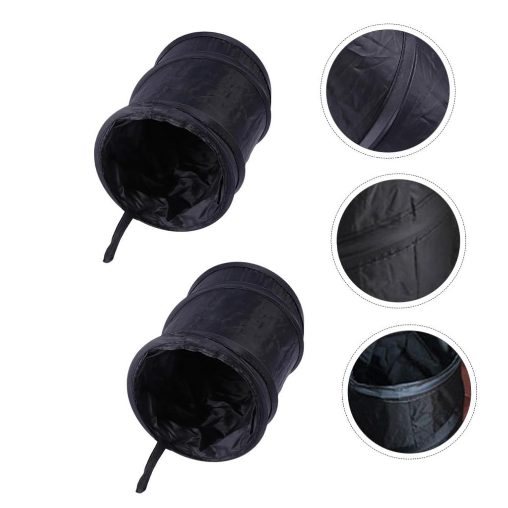 CHILDWEET 2pcs Car Trash Trash Trash Trash Bin Auto Car
