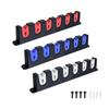 6-Rod Fishing Rod Holders Wall-mounted Horizontal Rod Stand Fishing Accessories