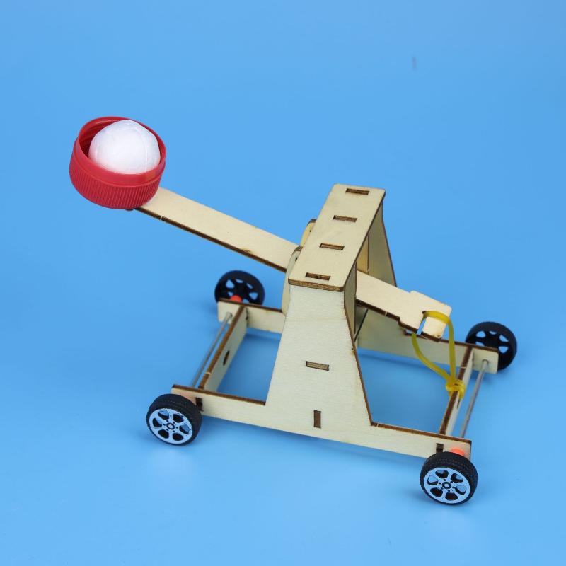 

Детская головоломка Собранная модель катапульты Игрушка DIY Научный эксперимент Ручная работа Реквизит Интерактивная игра для родителей и детей 1pc