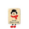 New Cartoon Christmas Coral Fleece Hanging Hand Towel - Thick, Absorbent, Quick-Drying Kitchen Dishcloth