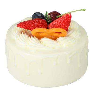 Generic Fake Cake Food Model Clay Cake Base for Dummy Perfect for and Half Birthdays Dummy, Toy, Lifelike, Realistic, Cake, Birthdays, Anniversaries,
