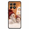 Christmas Cover For Xiaomi 15T 5G Case Black Silicone Cases TPU Santa Claus Christmas Tree Cover Cartoon Deer For Mi 15T 5G 15 T