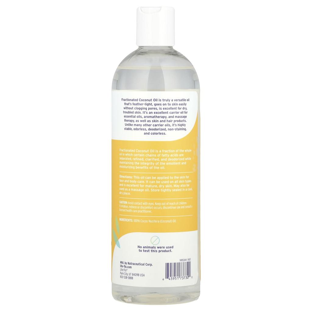Life-flo Pure Liquid Coconut Oil, 473 Ml (16 Fl Oz)