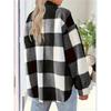 Elegant Directional Fluffy Winter Jacket