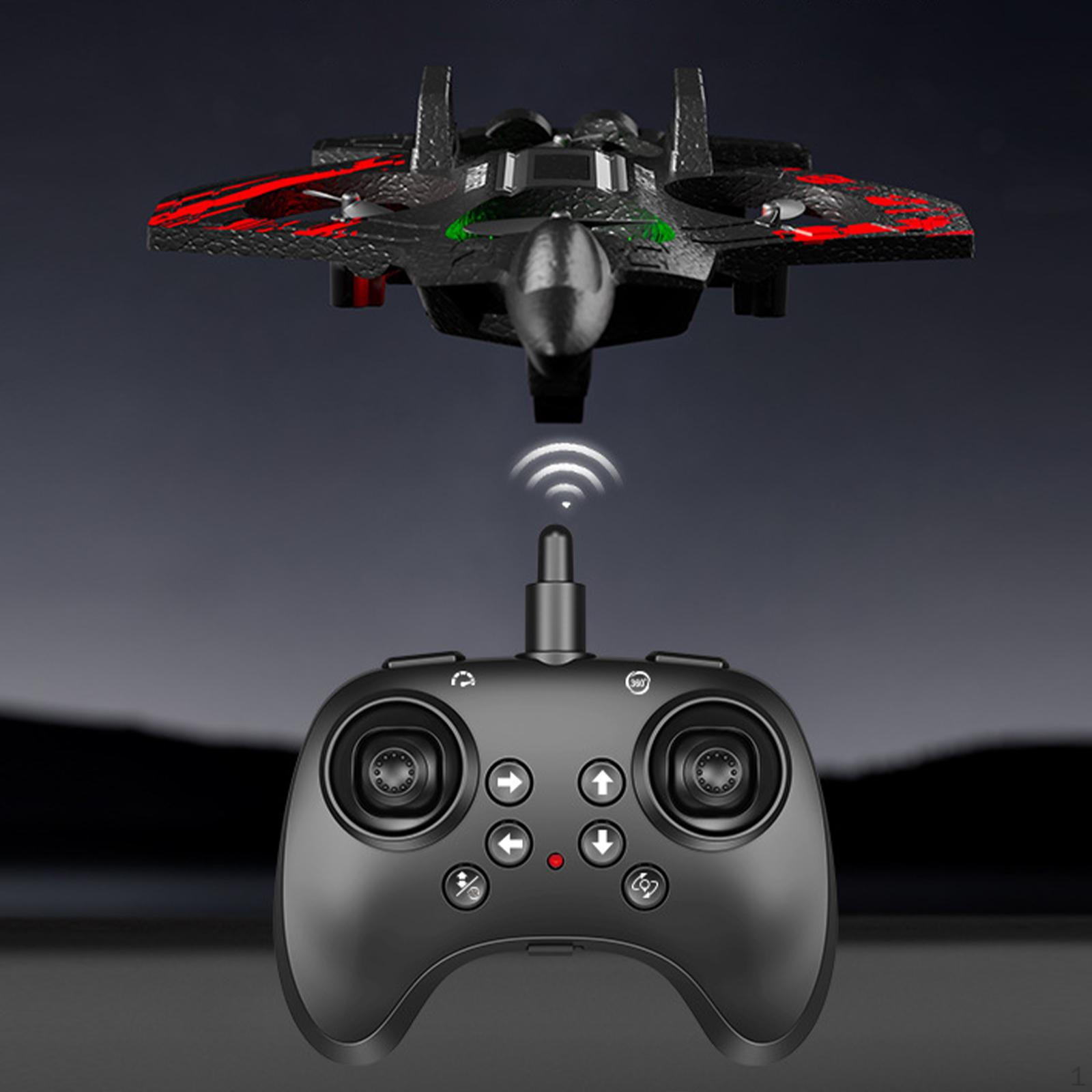 

Foam Remote Airplane Aircraft Toy RC Plane for Kids Fighter Lawn Living Room червоний