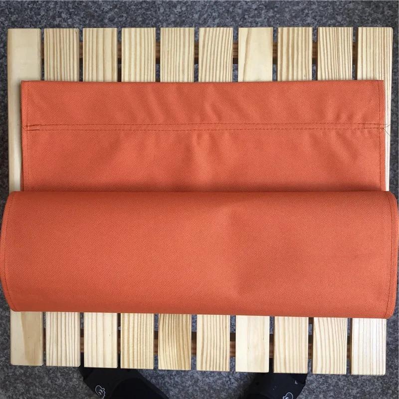 15 Colors Folding Deck Chair Replacement Cover Waterproof Beach Chair Canvas Seat Covers for Courtyard Home Accessories
