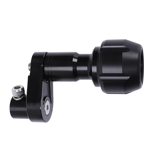 YUANYE for Ninja400 Ninja250 Frame Slider Fairing Guard Motorcycle Body Aluminum Alloy Anti-Tip Adhesive/Anti-Tip Adhesive (Black)