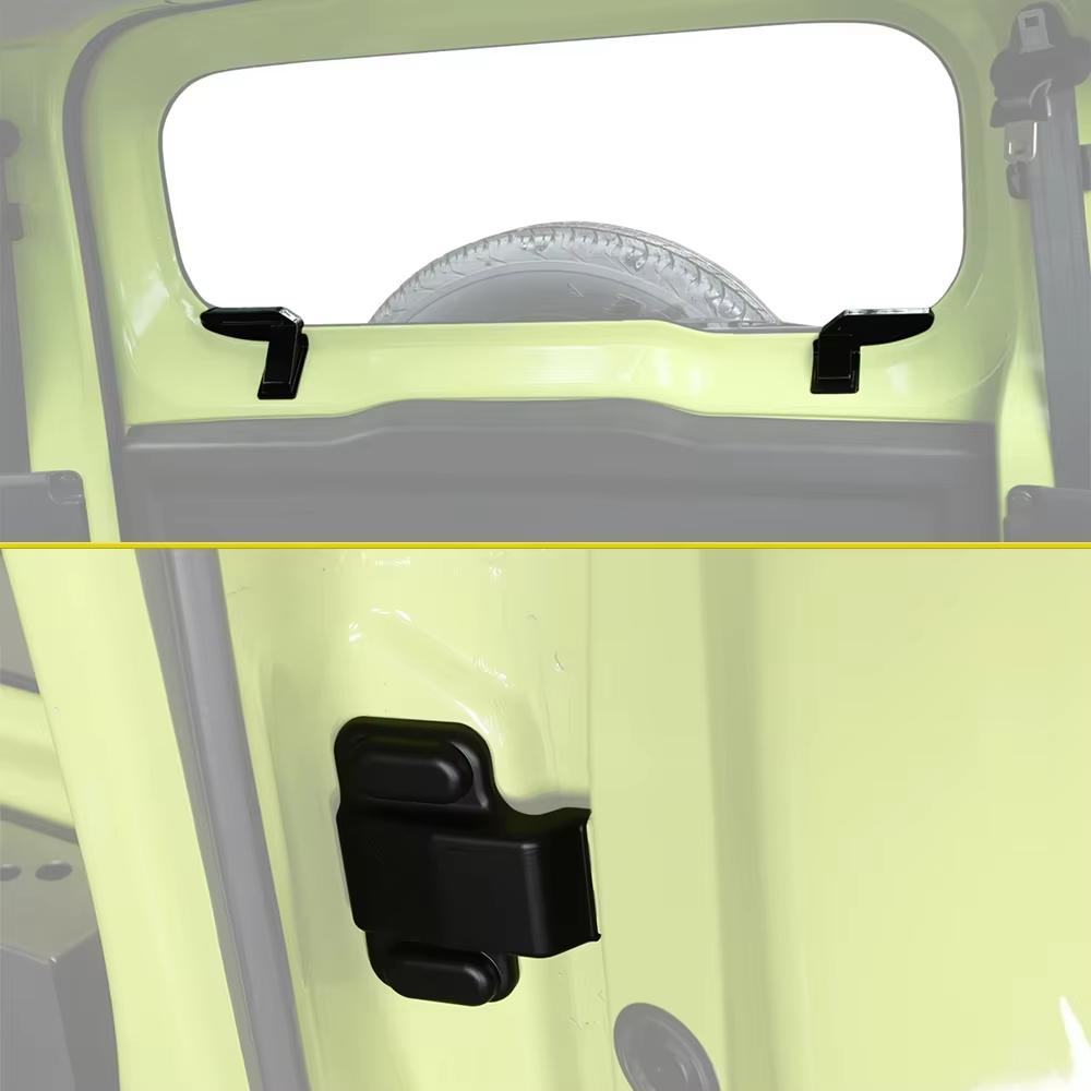 Tailgate Screw Heating Wire Protector Door Limiter Stopper Decoration Cover Trim for Suzuki Jimny JB64 2019-2026 Car Accessories