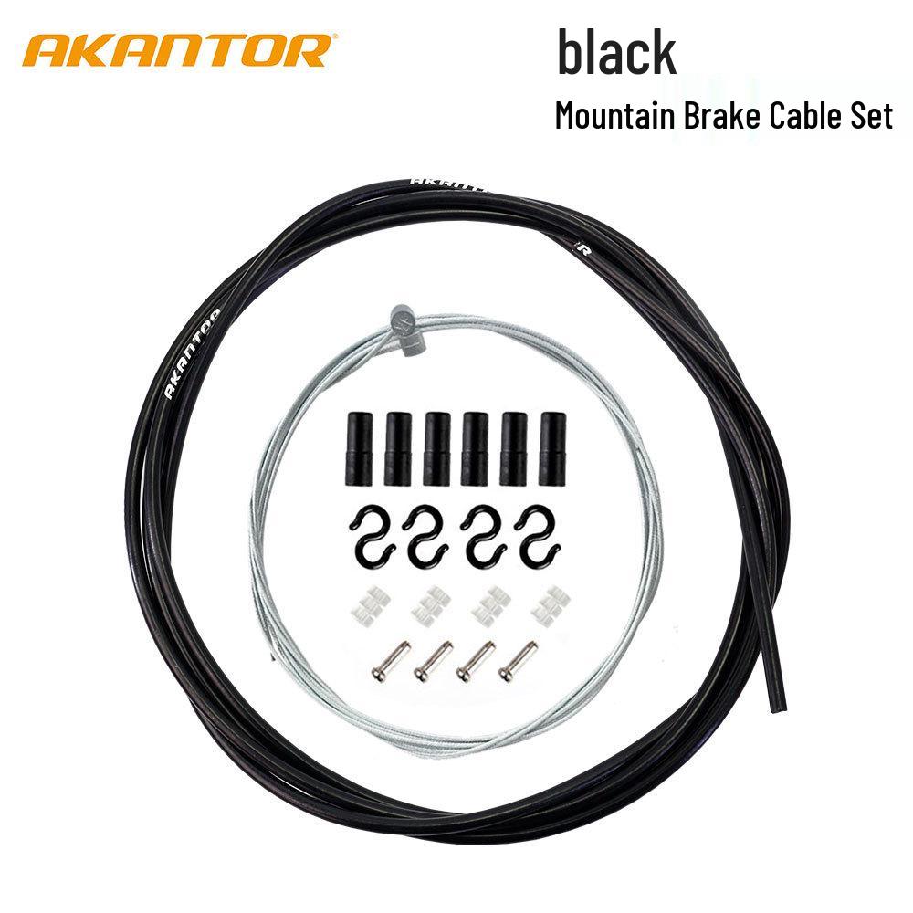 Комплект тросов тормоза и переключения передач AKANTOR для горных, шоссейных или складных велосипедов