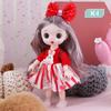 17cm 8 Min 13 Joint Cute Cute Baby Princess Dress Doll