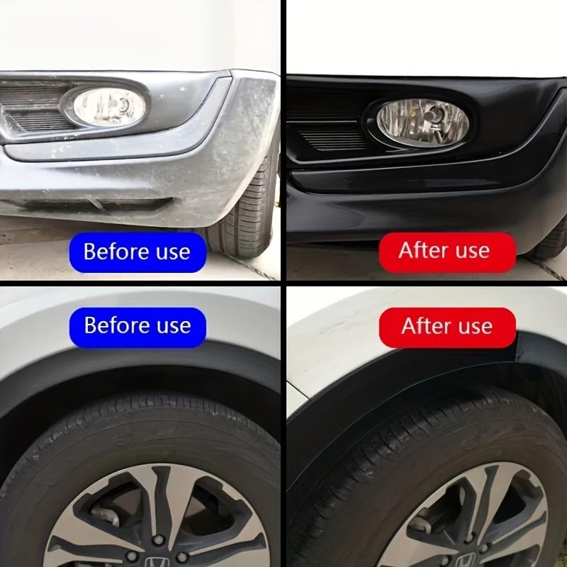 Leather Repair Wax, Automotive Plastic Parts and Decorative Repairs, Applying and Wiping To Restore the Original Color of Plastic and Rubber