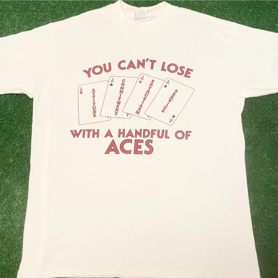 

Vintage 90s USA Dream Team Can’t Loose Handful Of Aces Basketball VTG Shirt XL 3XL