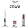Mascara Sourcils - L'Oréal Paris - Brow Artist Plump &amp; Set - Teinte: 108 Dark Brunette - Gel volumateur