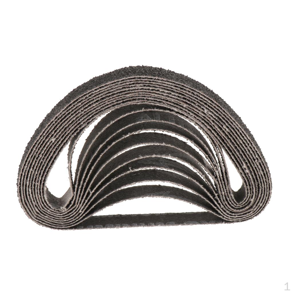 

Наборы шлифовальных лент для шлифования металла, 10 шт. различных зерен #60