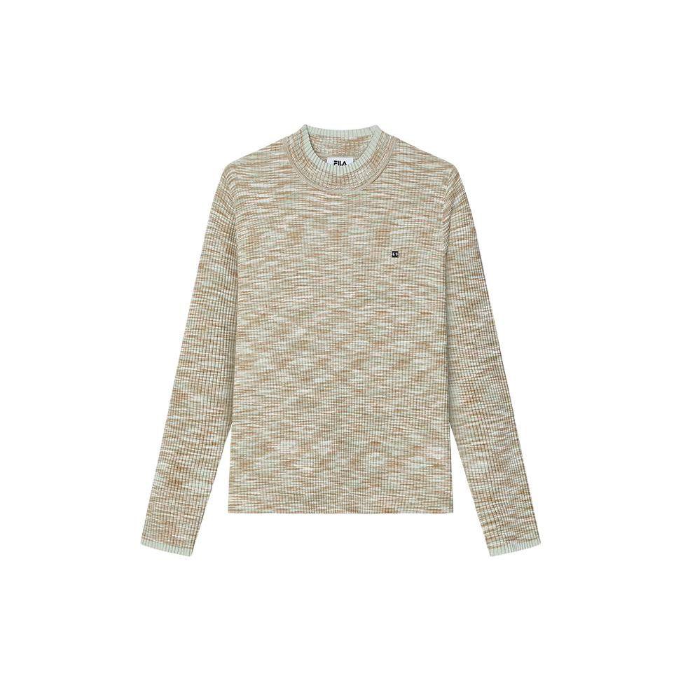 

FILA All Over Print Round Neck Pullover Sweater Women sweater F11W414405F-ZB M