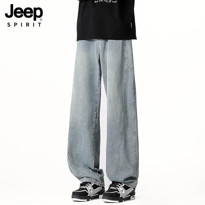 Джинсы мужские JEEP SPIRIT с высокой талией и прямым кроем 2XL
