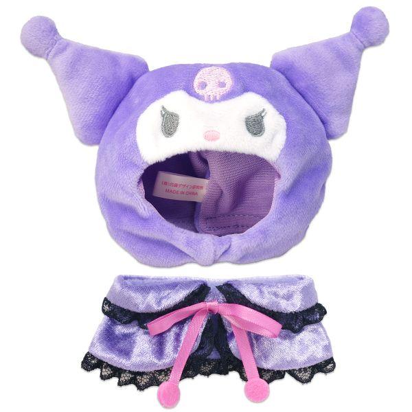 Sanrio Kuromi Plush Costume Lace Cape Purple S Size