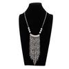 Tassel Bead Long Sweater Chain Multi-layer Bohemian Style Necklace Tassel Long Necklace  Women