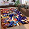 27 Style Yu-Gi-Oh Blue Eyes Dragon Monster Gold Card Cartoon Game Carpet Rug for Bedroom Living Room Home Sofa,Decor Floor Mat
