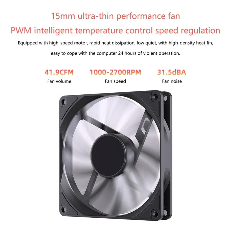 High Performances CPU Cooling Solution with Low Profile Design for Gaming and Workstations