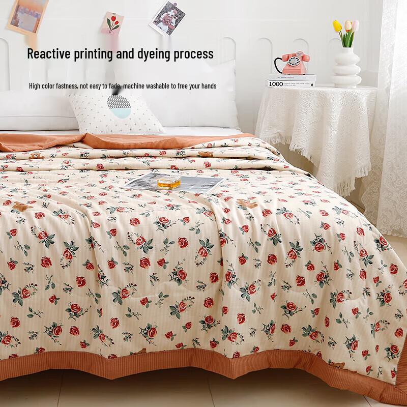 Muji Small Bamboo Cotton Summer Air Conditioning Quilt