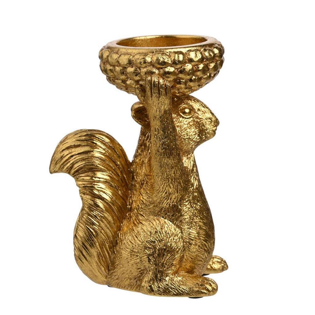 Hestia Squirrel Tealight Holder