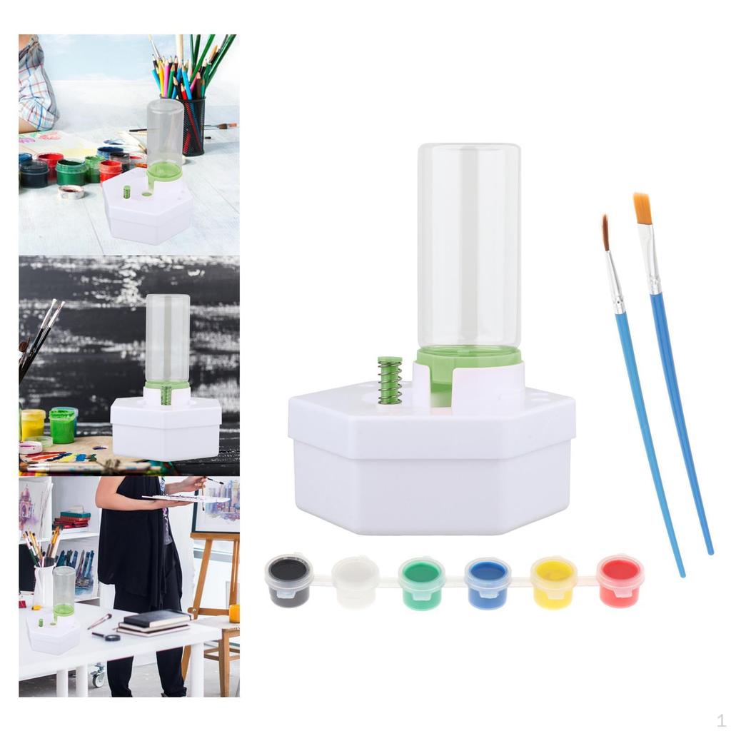 Eco-Friendly Paint Brush Cleaning Cup with Water Recycling System