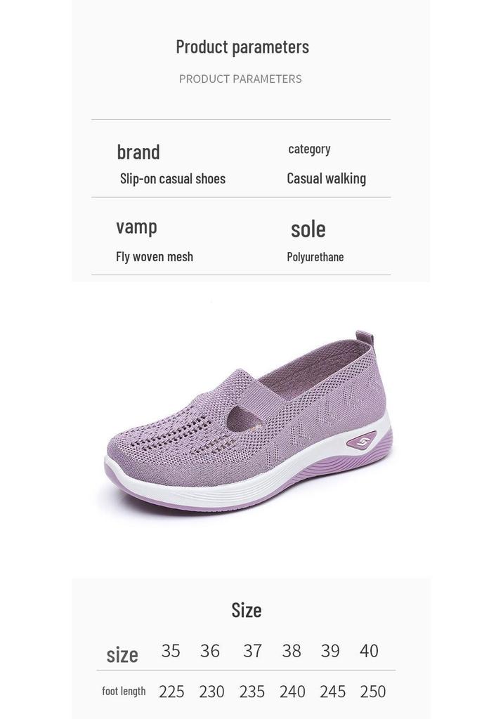 Women's Summer 2025 Soft Sole Breathable Half Slippers for Middle-aged & Elderly Moms.