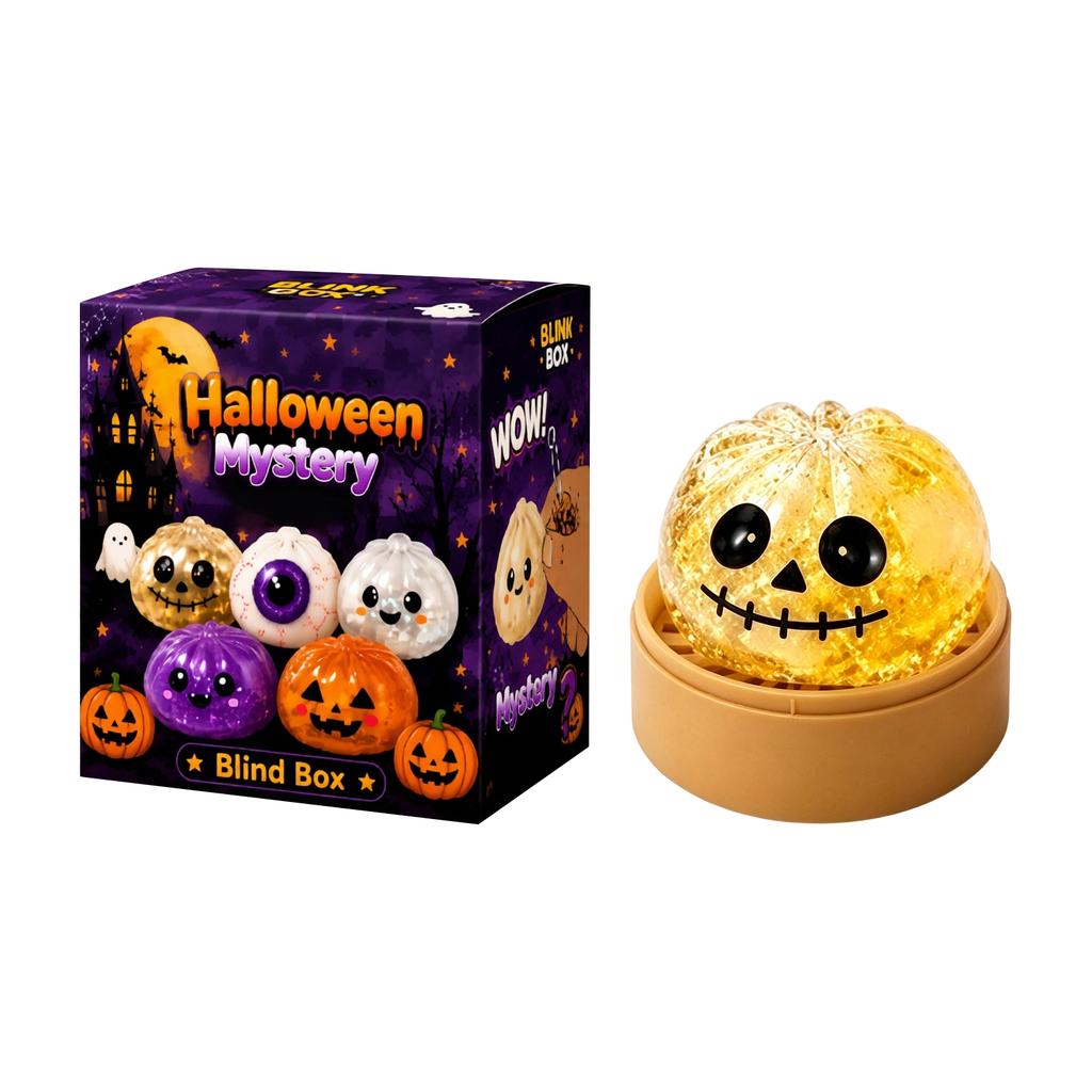 Halloween Set with Steamer Design - Stress Toy for Kids Party Favors