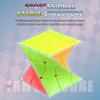 Twist cube, twist 3x3 speed cube, colorful twist cube
