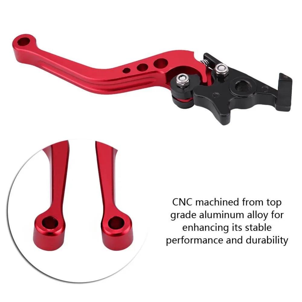 Universal Motorcycle Brake Handle Drum Levers Motorcycle Accessories Modified Horn Adjustable Hand  Brake Lever Handle