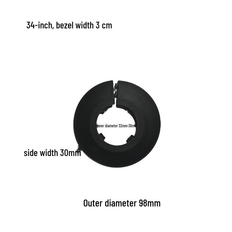 Decorative Pipe Cover Ring for Air Conditioning and Heating Valves