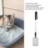 Kippenpoep Schep Verstelbaar Roestvrij Staal Metaal Kattenbak Schep Lange Steel Kattenbak Zeef Voor Thuis