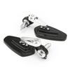 Compatible with Suzuki GSR 750 / GSR600 / GSR400 — Pair of Motorcycle Rearview Mirrors (Universal Fit) — Handlebar End Mirrors