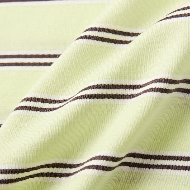 MQD Boy's Collegiate Street Style Striped Short-Sleeve T-shirt
