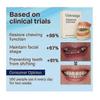 Glidewellpd Premium Silicone Denture Smileasego Full Mouth Dental Replacement Solution Comfort Fit Adjustable Durable