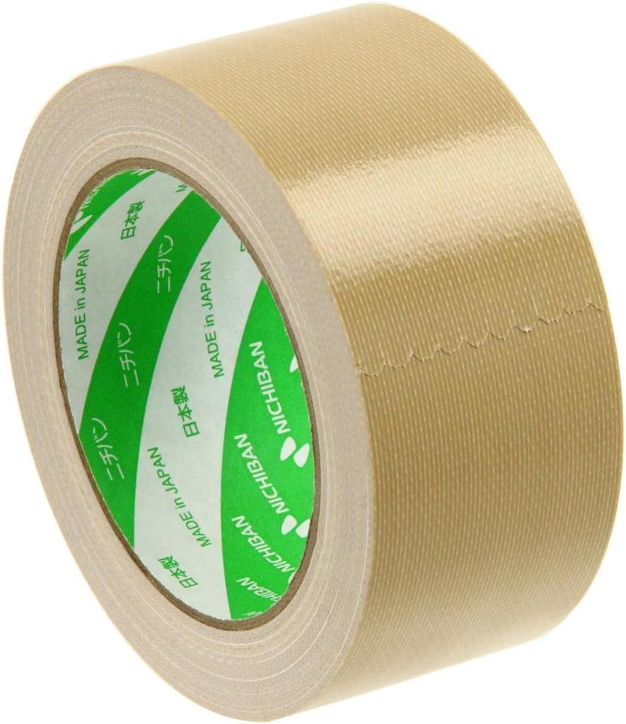Nichiban Cloth 50mm X Yellow Earth Tape, 25m, 121-50,