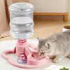 Automatic Cat Water Dispenser, Cat Water Feeder Stand Fits Standard Bottles, Filter-free Pet Drinking Station for Indoor Kitten Puppy