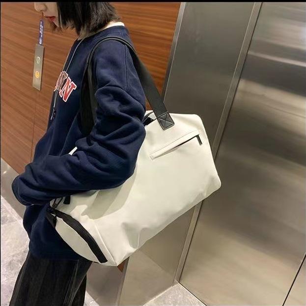 Kısa Mesafe Seyahat Çantası Hafif Küçük El Seyahat Çantası Spor Eğitimi Depolama Omuz Çapraz Çanta