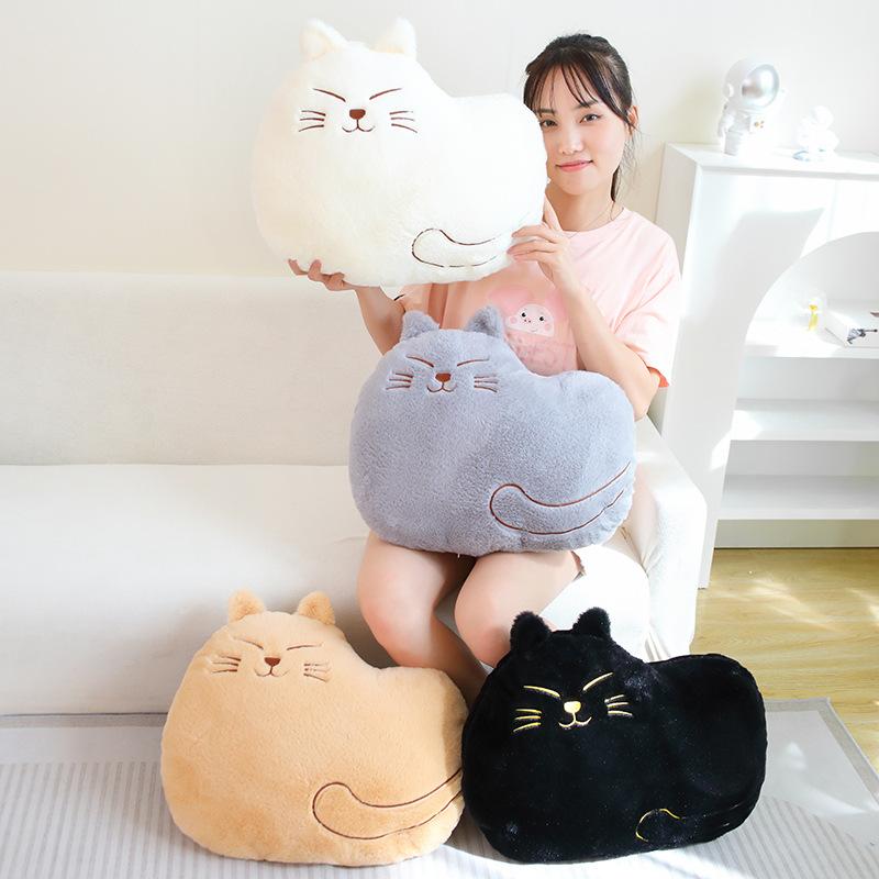 Cute Cat Pillow Doll Children's Bed Sleeping Comfort Plush Toy Doll Girls Birthday Gift