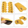 10Pcs Golfs Head Protective Cover for Drivers Golfs Head Cover Putter Protective Guard Golfs Iron Headcover Club Cover