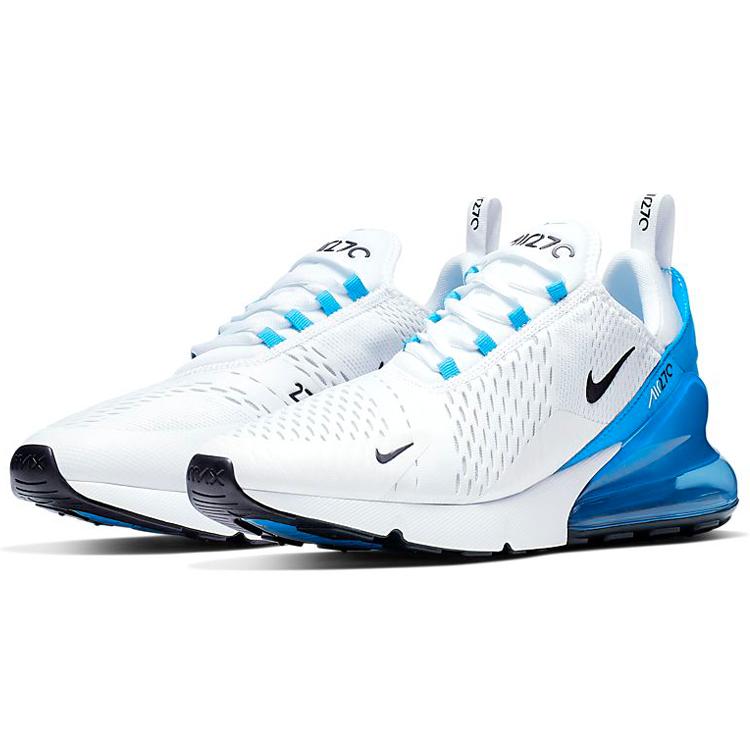 Nové Nike Air Max 270 Bílé Černé Foto Modré AH8050-110